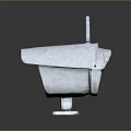 Outdoor Surveillance Camera With Antenna Clear Lens Protective Housing And Stable Mounting Base