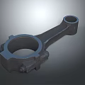 Modern universal joint universal coupling link coupler 3d model