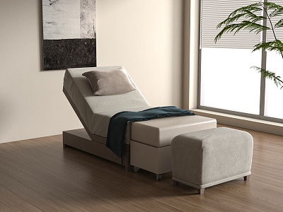 massage chair 3d model