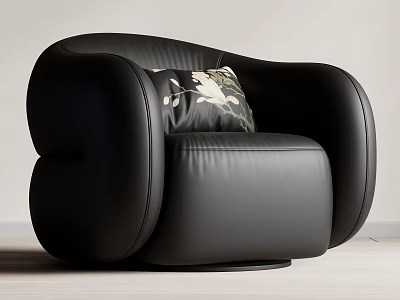 Single sofa 3d model