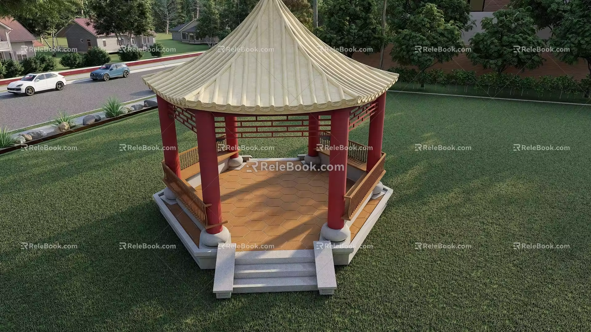 Pavilion 3d model