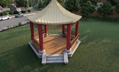 Pavilion 3d model