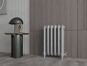 Modern heating pipe heating 3d model