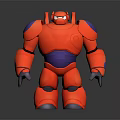 Modern Robot Assistant Small Robot Butler 3d model