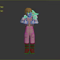 Characters Game Characters Game Characters Realistic Characters Cartoon Characters Handmade Cartoon Handmade 3d model
