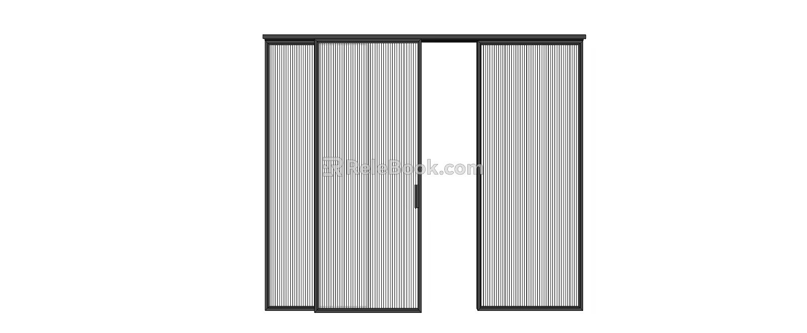 sliding door 3d model