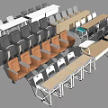 Diverse Conference Tables With Matching Chairs In Various Styles And Colors