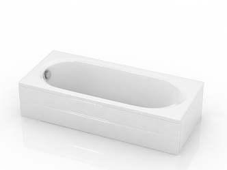 Modern Bathroom Supplies Bathtub 3d model