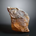 Unique Raw Stone Decorative Piece With Natural Surface Texture And Patterns
