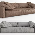 Modern Multiplayer Sofa Baxter Two-Seat Sofa 3d model
