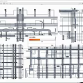 Suspended Ceiling Structural Design With Framework Grid Layout And Installation Details