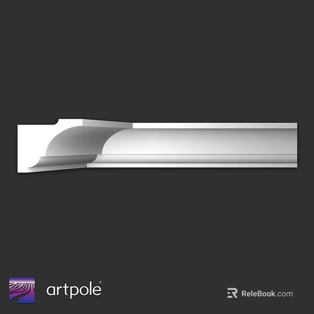High Quality Metal Structural Component With Smooth Curved Design For Industrial Use 3d model 