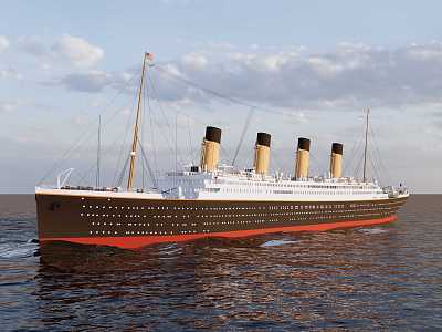 Titanic model