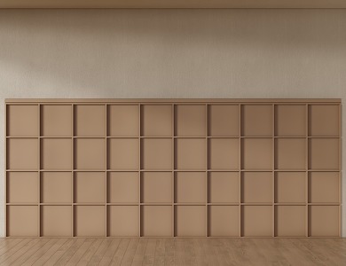 Wall panel background wall 3d model