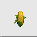 Fresh Sweet Corn With Yellow Kernels And Green Husks As Healthy Food Option