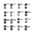 Different Styles of Door Handles With Various Finishes And Modern Designs