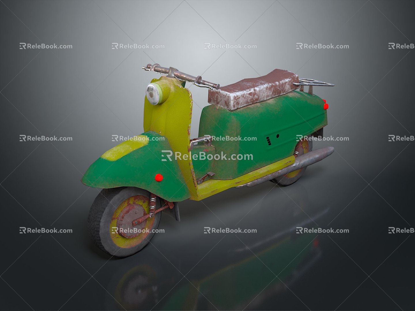 Motorcycle Two-wheeled Motorcycle Cross-country Motorcycle Road Race Motorcycle Motor Vehicle Transport 3d model