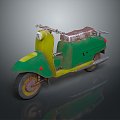 Motorcycle Two-wheeled Motorcycle Cross-country Motorcycle Road Race Motorcycle Motor Vehicle Transport 3d model