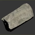 Ancient Stone and Wood Carving Artifact With HAN DYNASTY Inscribed Text