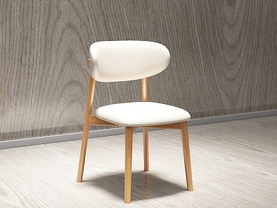 Nordic Dining Chair 3d model