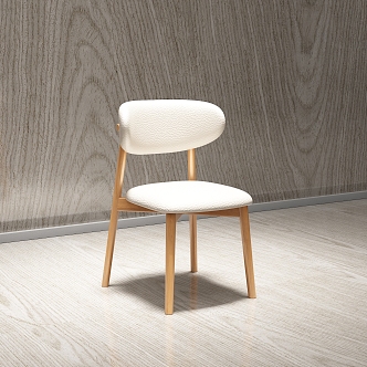 Nordic Dining Chair 3d model