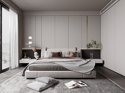 Modern Bedroom model