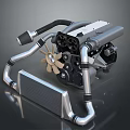 Premium Automotive Components Featuring Radiator Fan Metal Pipes And Engine Parts
