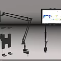 Phone Digital Accessories Adjustable Arm Monitor Stand Tablet Holder Ergonomic Design