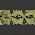 Unique Yellow Leaf Shaped Circular Fashion Accessory for Modern Outfits