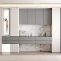 Modern Sideboard Wine Cabinet Sideboard Wine Cabinet 3d model