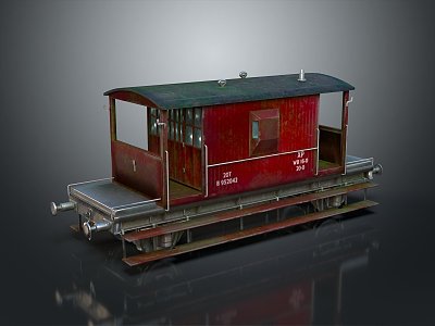 vintage train steam train carriage locomotive head steam carriage train vehicle 3d model