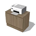 Modern Printer Office Printer 3d model