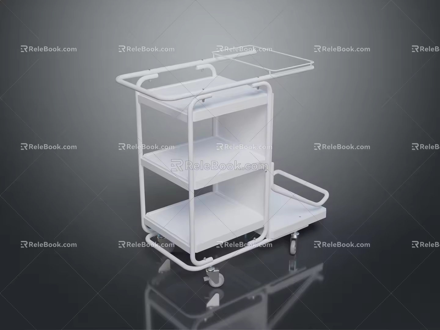 Iron frame large iron frame iron frame house factory industrial iron frame iron ladder rigid ladder work frame rigid scaffold 3d model