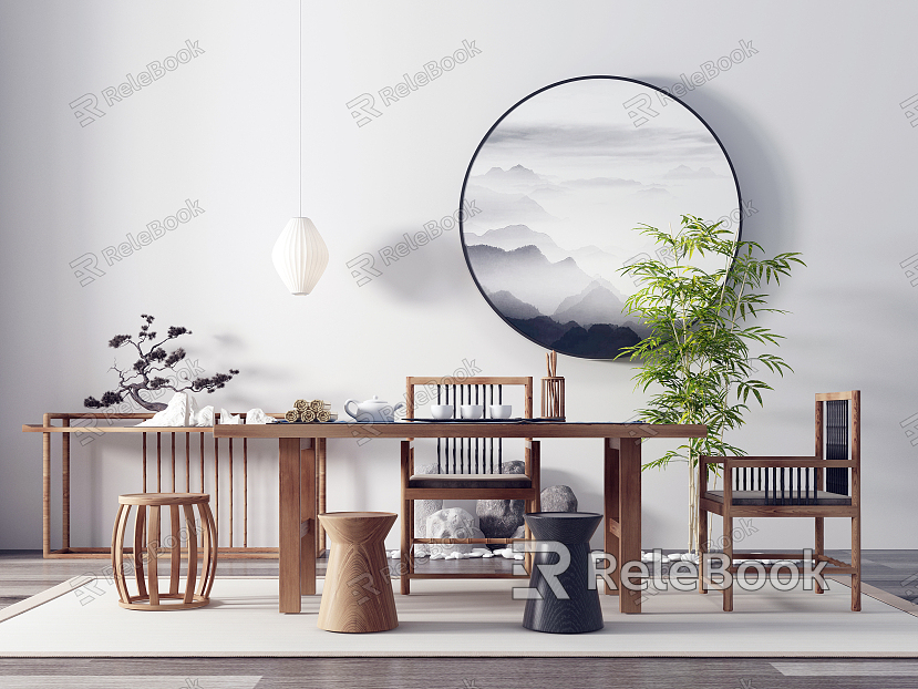 New Chinese Tea Table and Chair model