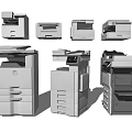 Office Appliances Featuring Multifunctional Printers Copiers And Scanners For Modern Workplace