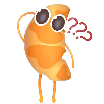 Cute Cattle Bag Expression Q Edition Cute 3d model