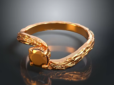 Ring Diamond Ring Gem Ring Women's Ring Wedding Ring Gold Ring Silver Ring Jewelry 3d model