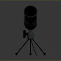 Microphone Amplifier Capacitor Microphone High-end Microphone Wheat Desktop Microphone Broadcasting Microphone 3d model