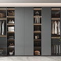 Modern wardrobe 3d model