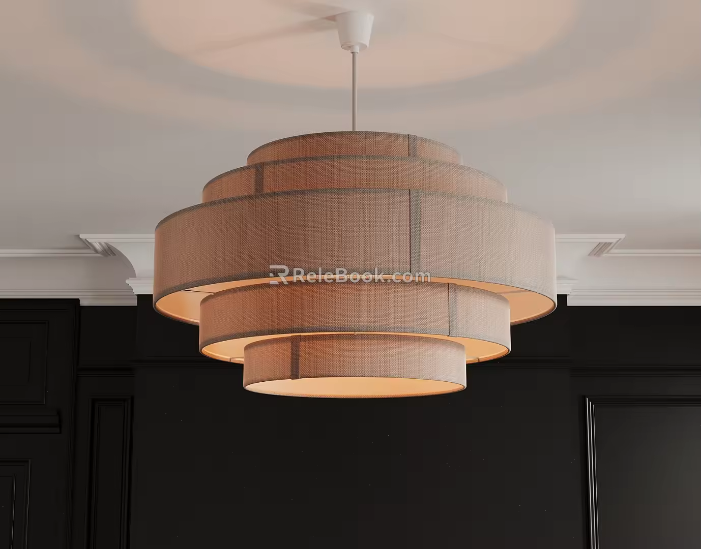 Chandelier Medieval Chandelier 3d model