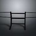 Car Black Metal Roof Rack With Durable Design For Cargo Storage