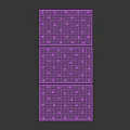 Square Area Rugs Featuring Multicolored Polka Dot Designs On Neutral Backdrops
