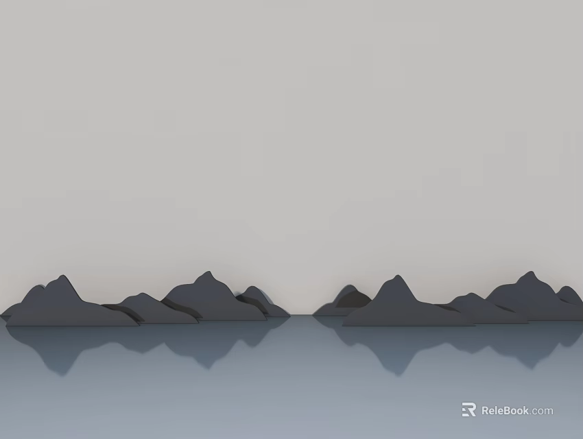 Modern Hinged Door For Kitchen Interior With Stylish Design And Durable Build 3d model