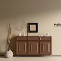 Modern Wood Grain Cabinet Ins Style Minimized Style Cabinet Entire Cabinet Sideboard Cabinet Balcony Cabinet Storage Cabinet Home Entrance Cabinet 3d model