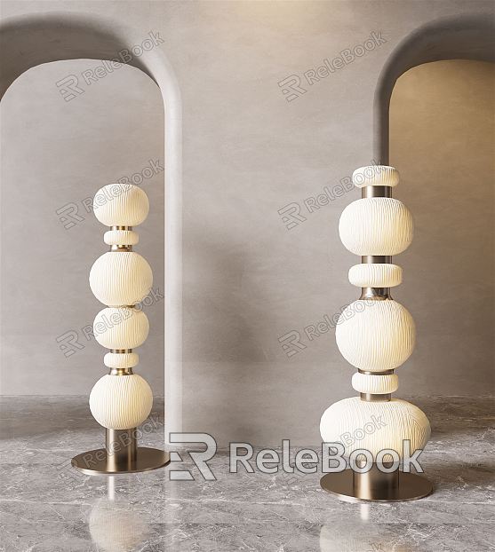 Light Luxury Floor Lamp Floor Lamp Combination model