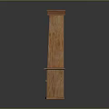 Traditional Wooden Bookcase With Multiple Open Shelves And Closed Cabinet Doors
