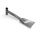 Sturdy Metal Shovel As Essential Hardware Tool For Garden And Home Improvement Projects