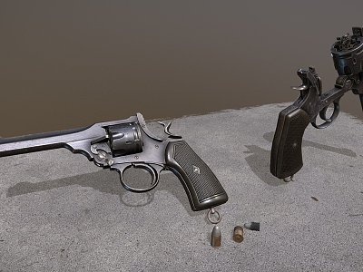 Webley MkVI revolver model