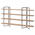 Nordic Simple Storage Shelf Storage Shelf Wall Decorative Storage Shelf Simple Shelf 3d model