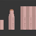 Fenty Beauty Pink Cosmetics Collection With Stylish Cream And Lipstick Cases